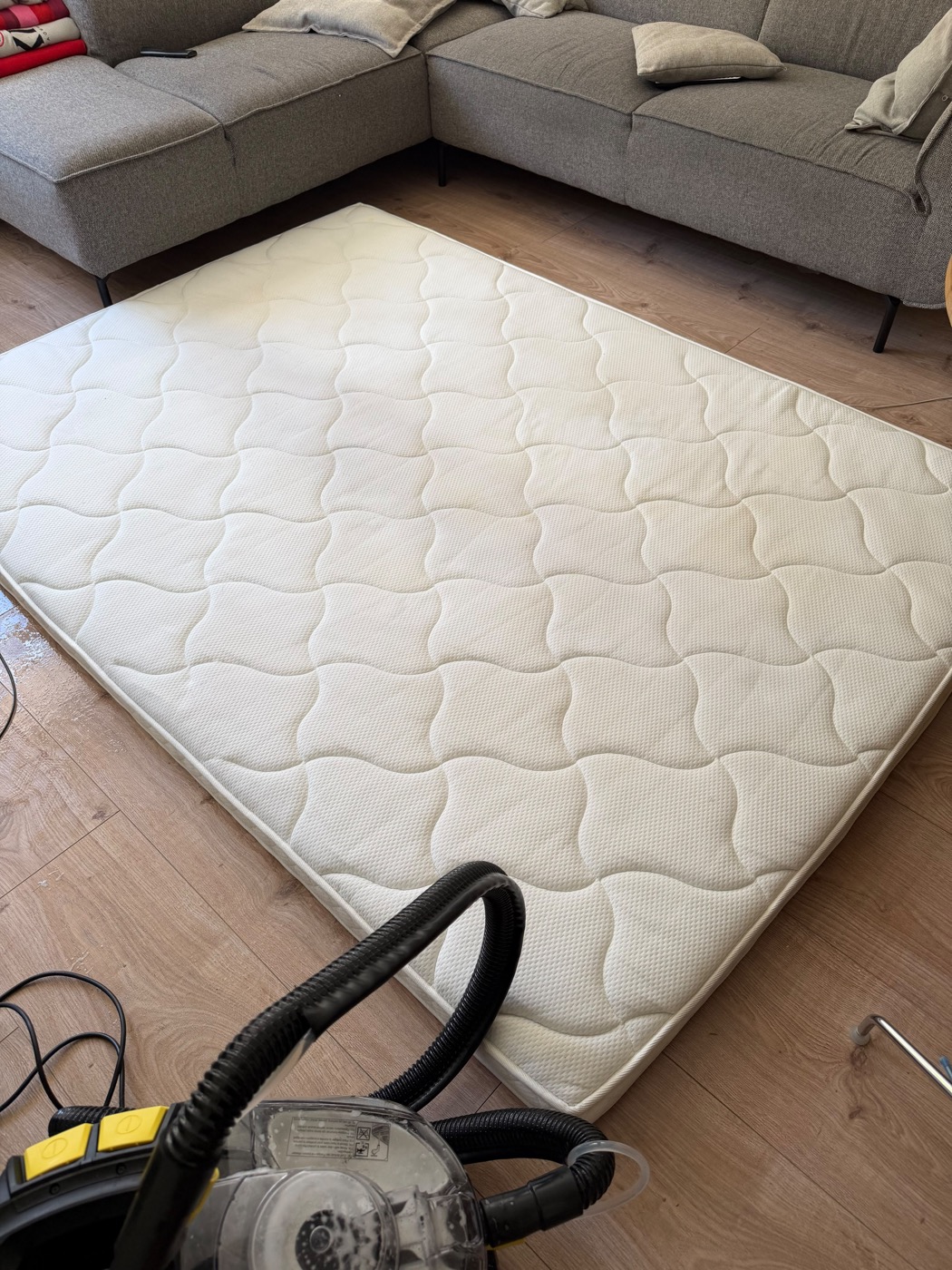 Matras na professionele reiniging